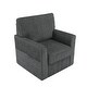 preview thumbnail 39 of 41, 360° Swivel Chair Armchair Swivel Sofa Chair with Side Pockets for Living Room, Bedroom, Office and Hotel