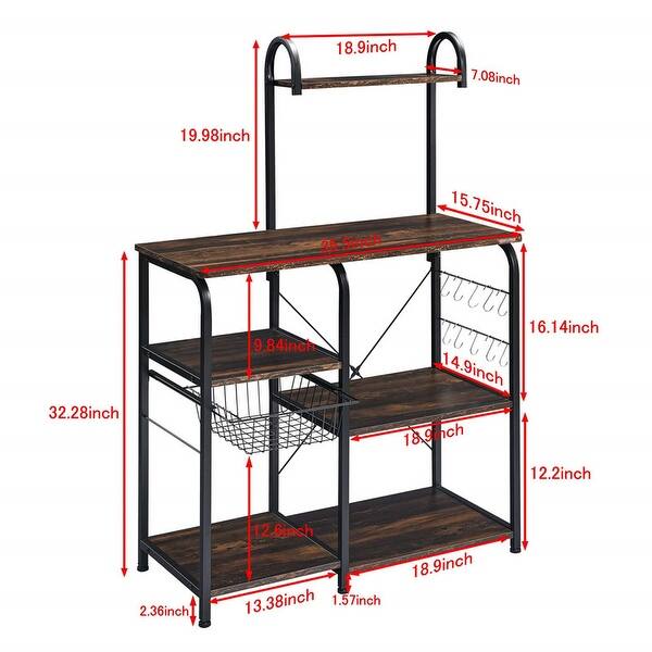 Kitchen Baker's Rack Utility Storage Shelf - Bed Bath & Beyond - 40417404