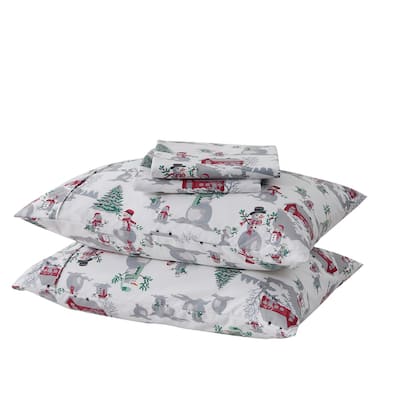 Premium Rustic Lodge Microfiber Sheet Set