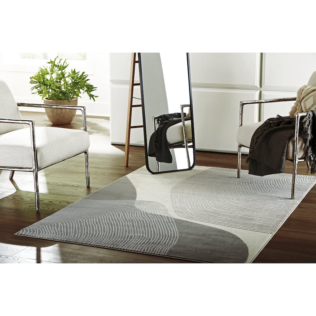 Signature Design by Ashley Winderburg Gray/Ivory Rug