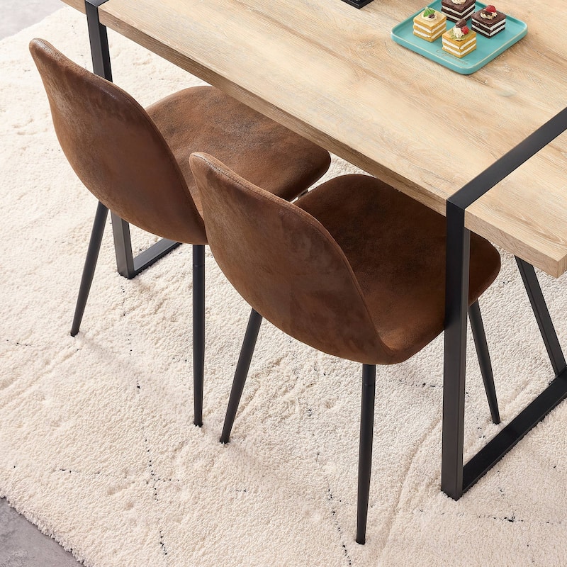 Dining Chairs Set of 4 Modern Kitchen Cushioned Side Chairs