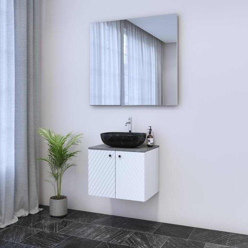 Avela 2D 60 Floating Bathroom Vanity (24" Width)