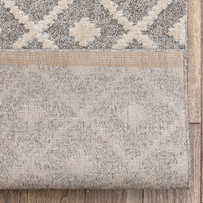 Custom Size Runner Harlow Trellis Modern Hallway Stair Rug
