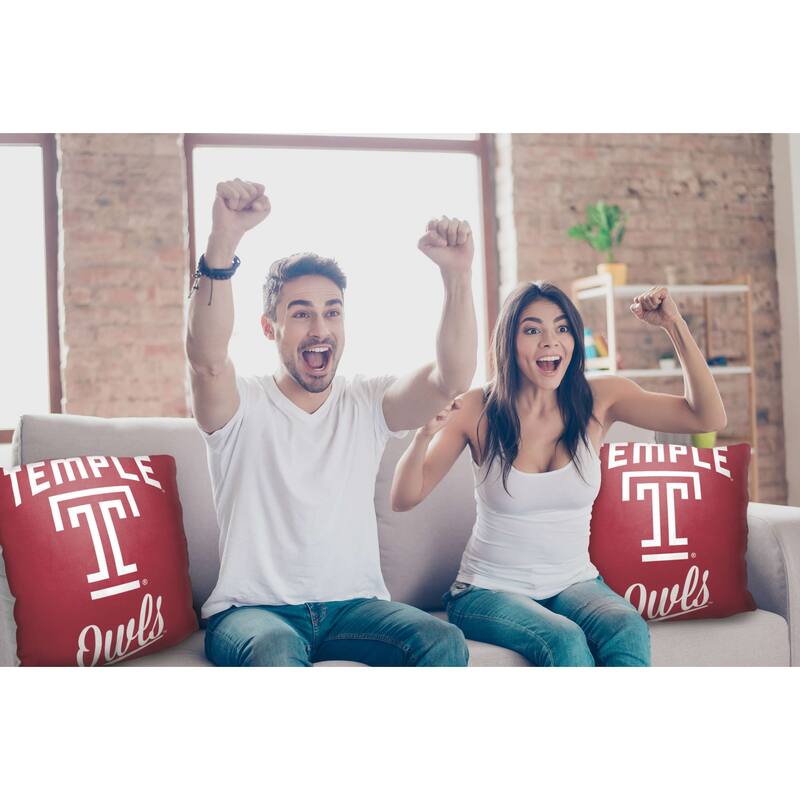 NCAA American Athletic Alumni 18 Inch Throw Pillow