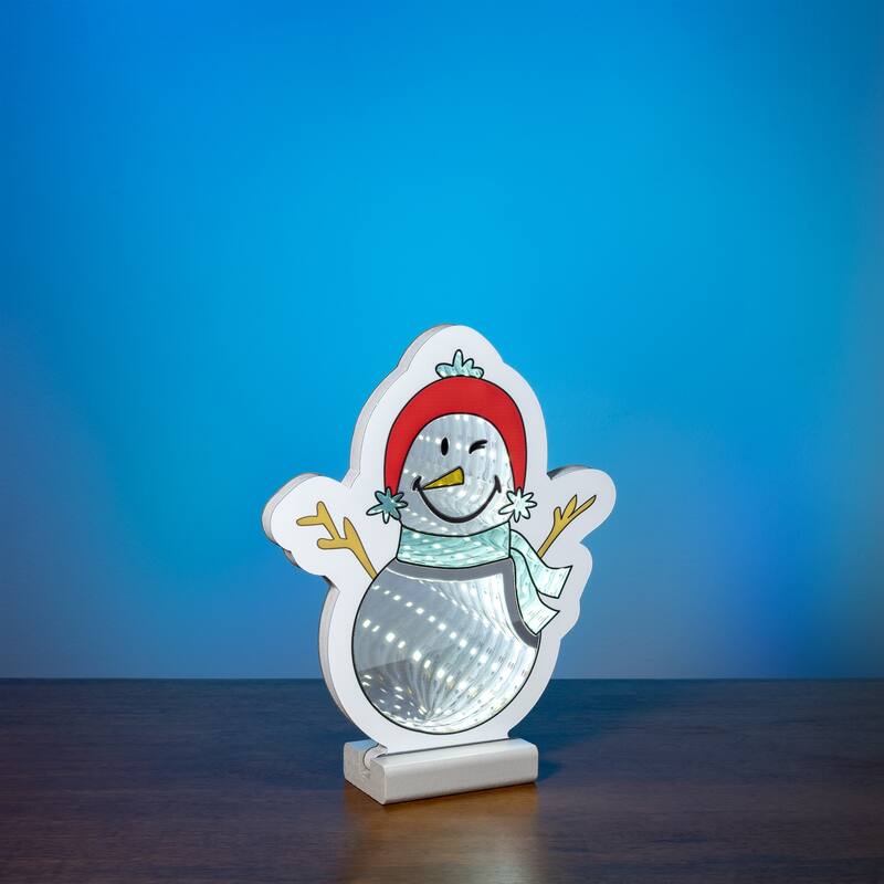 SmileyWorld® Snowman Ekkolight 8.75"H