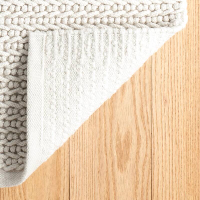 Dash & Albert Veranda Handwoven Performance Rug - Overstock  Dash & Albert Handwoven Polypropylene Rug - Gray & Cream display picture 1