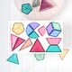 preview thumbnail 3 of 7, Connetix Magnetic Tiles Pastel Shape Expansion Pack, 48 Pieces