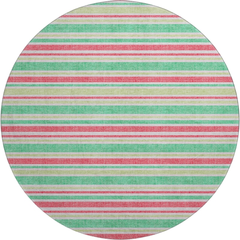 Premium Washable Super Soft Modern Cabana Stripe Mayfield Rug