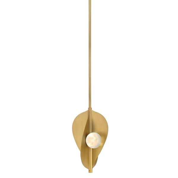 slide 2 of 10, Minka Lavery 3975-L Pod 2 Light 9" Wide Integrated LED Pendant with