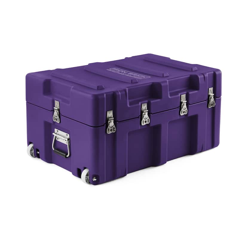 The Iron Brick® Trunk - STRONGEST College Trunk - Dark Purple