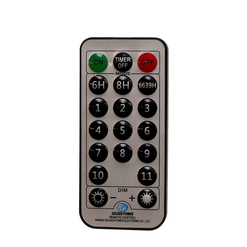 Kurt Adler 8.65-Inch 11-Light Dual Color LED With Color Effect Remote Control Star Tree Topper