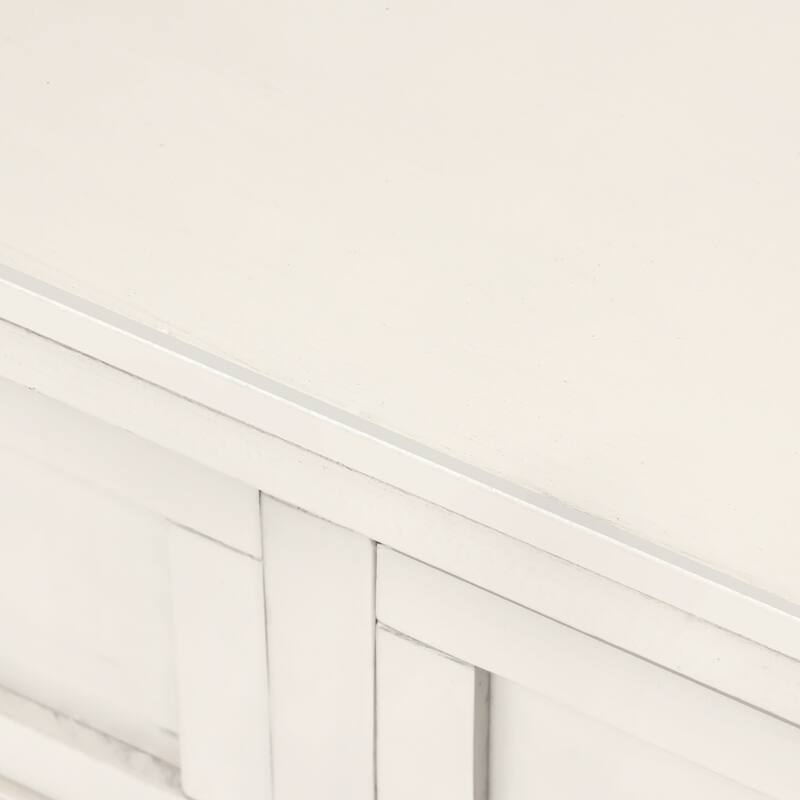 Wooden Console Table, Sofa Table with Storage Drawers and Shelf