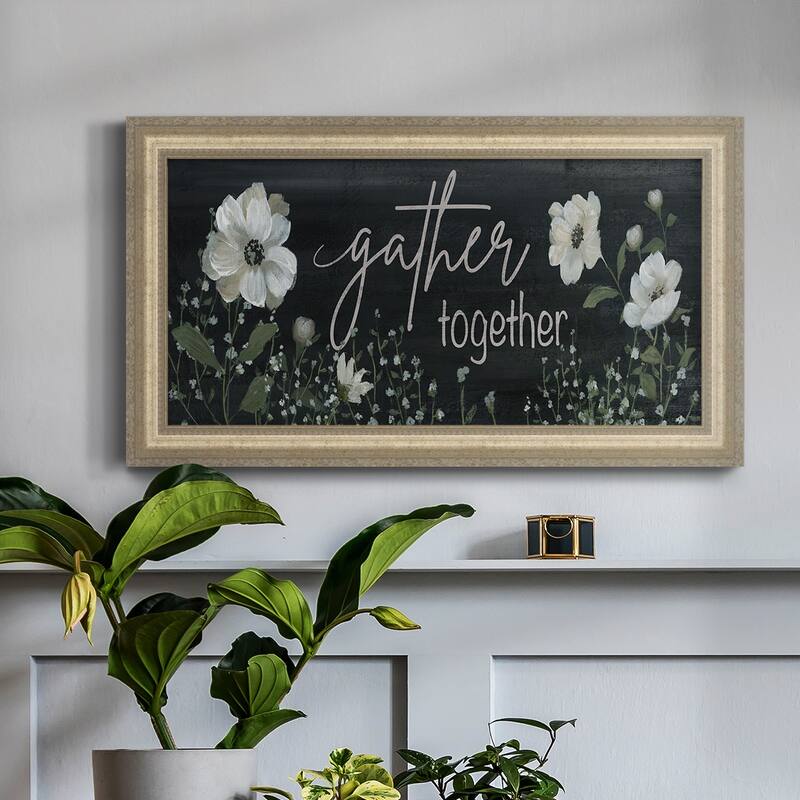 Gather Together Premium Framed Canvas- Ready to Hang
