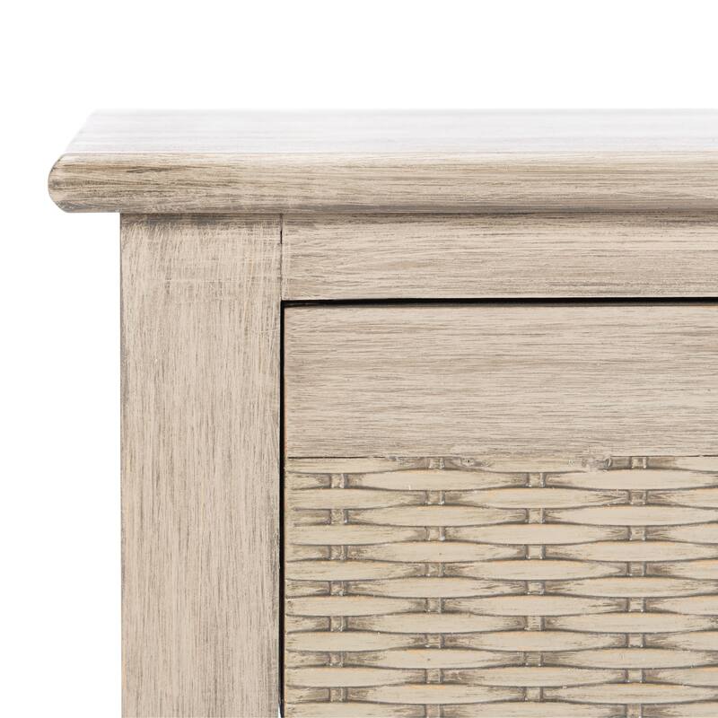 SAFAVIEH Macie 3-Drawer Console Table - 47.3" W x 13" L x 29.5" H - 47.3" W x 13" L x 29.5" H - 47Wx13Dx30H