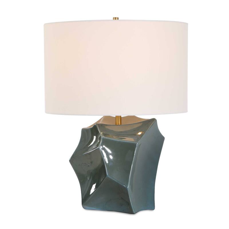 Uttermost Prisma Smoky Bronze Table Lamp - 18.00" W x 24.00" H x 18.00" D