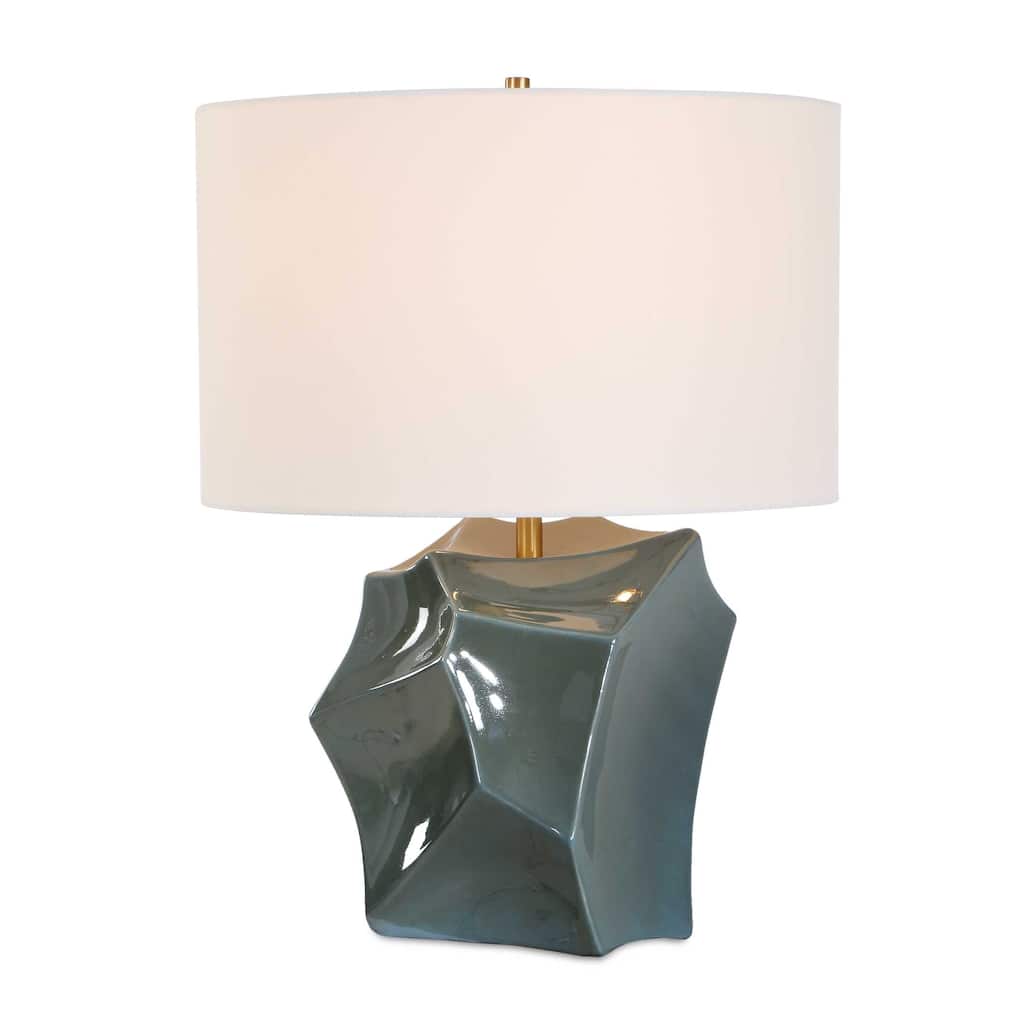 Uttermost Prisma Smoky Bronze Table Lamp - 18.00" W x 24.00" H x 18.00" D