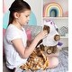 preview thumbnail 6 of 4, DolliBu Monkey Unicorn Plush Stuffed Animal Hand Puppet Toy - 9 inches