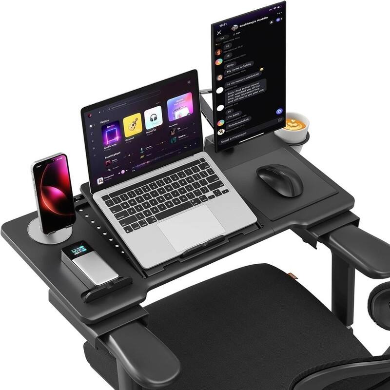 Home Office Laptop Desk - Black