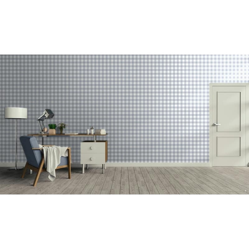 Galerie Wallcoverings Little Explorers 2 Tartan Boom Non-woven Matte Wallpaper Roll