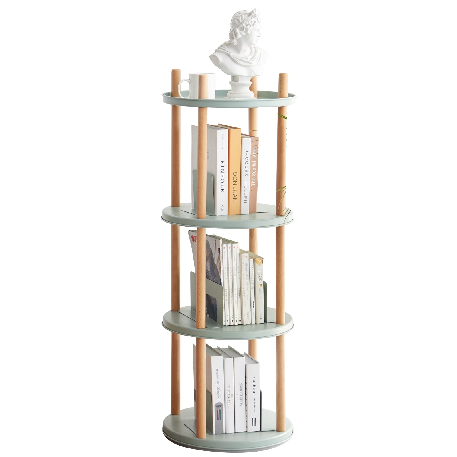 https://ak1.ostkcdn.com/images/products/is/images/direct/55afc821ff793e4a6335f9575d57153fa7175b88/Storage-Shelf%2C360%C2%B0Rotating-Bookshelf%2C4-Tier-Bookcase-Large-Capacity-Storage-Space%2CMultifunctional-Storage-Rack-Kitchen.jpg