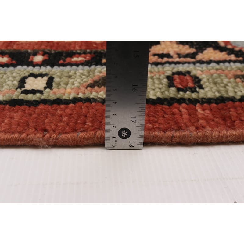 ECARPETGALLERY Hand-knotted Jules Serapi Dark Copper Wool Rug - 9'0 x 12'2