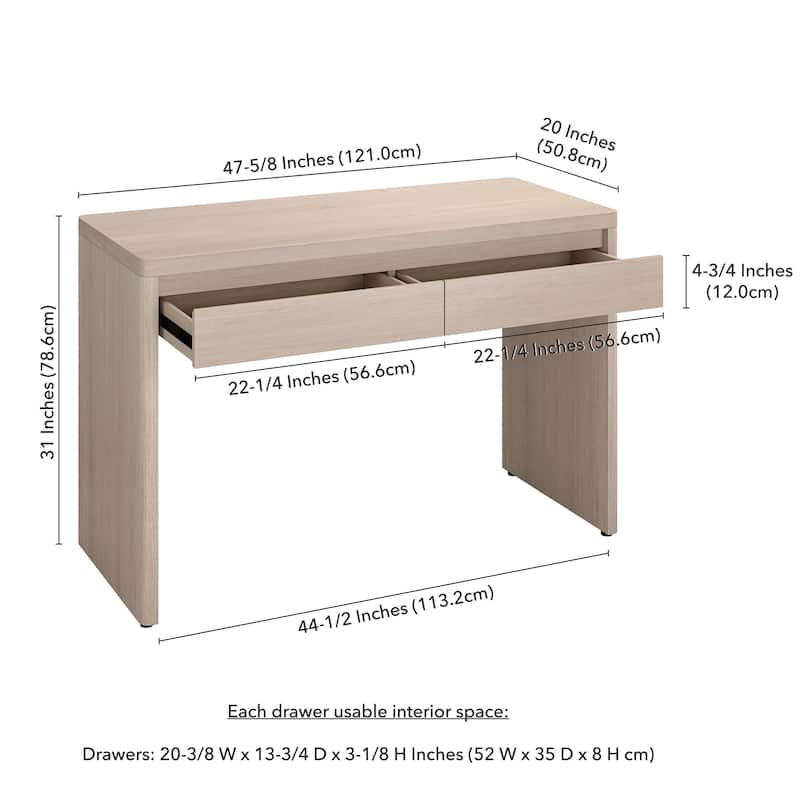 Ashcroft 48" Wide Rectangular Desk
