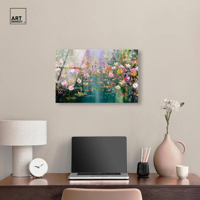 Picturesque Colors Acrylic by Art Remedy, Ready to Hang