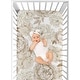 preview thumbnail 4 of 4, Sweet Jojo Designs Taupe Beige Boho Shabby Chic Floral Girl Fitted Crib Sheet Tan Ivory Bohemian Vintage Garden Watercolor Cream