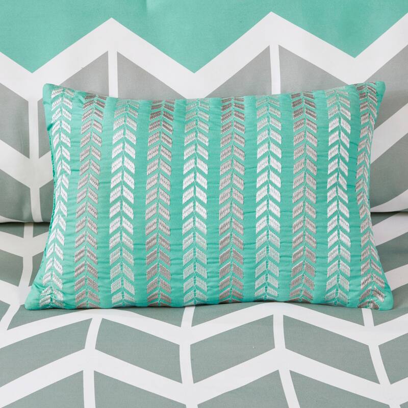 Elle Chevron 5-piece Comforter Set by Intelligent Design