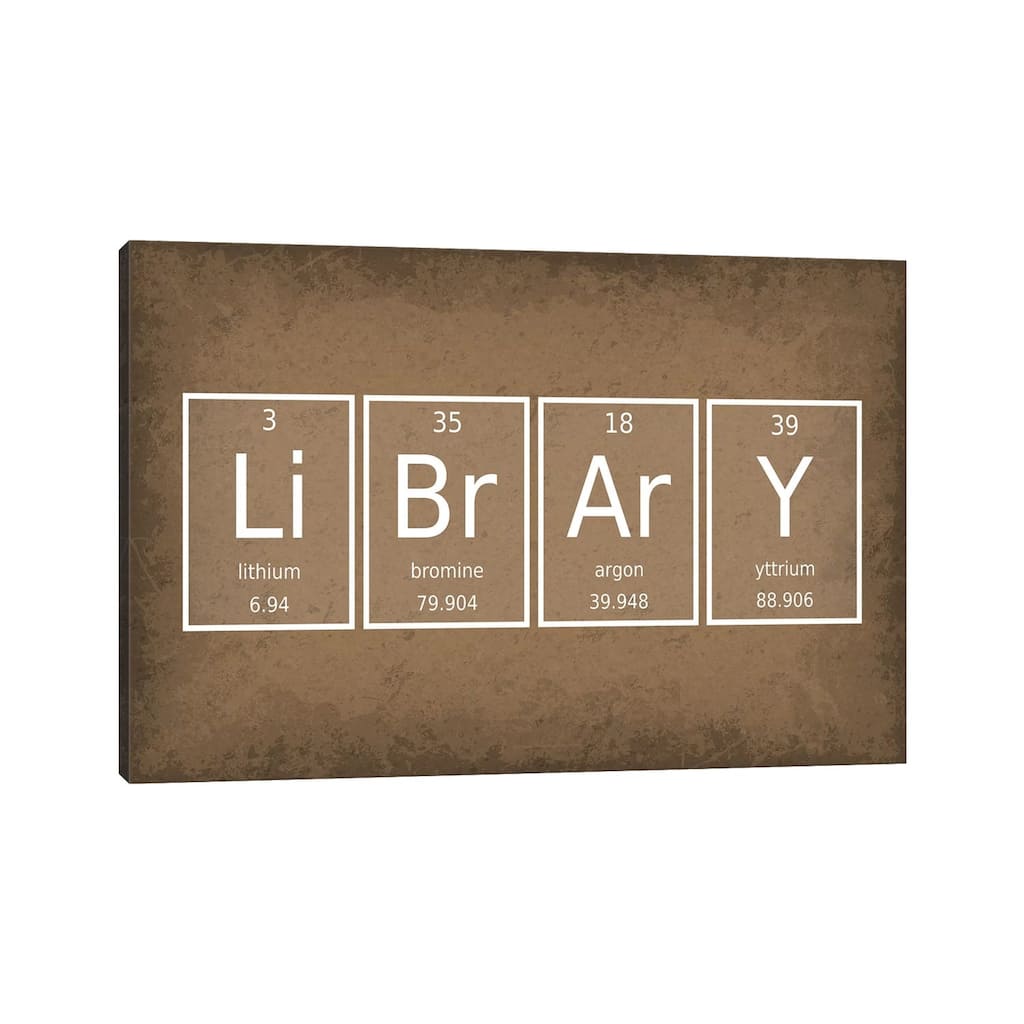 iCanvas "Library" by GetYourNerdOn Canvas Print