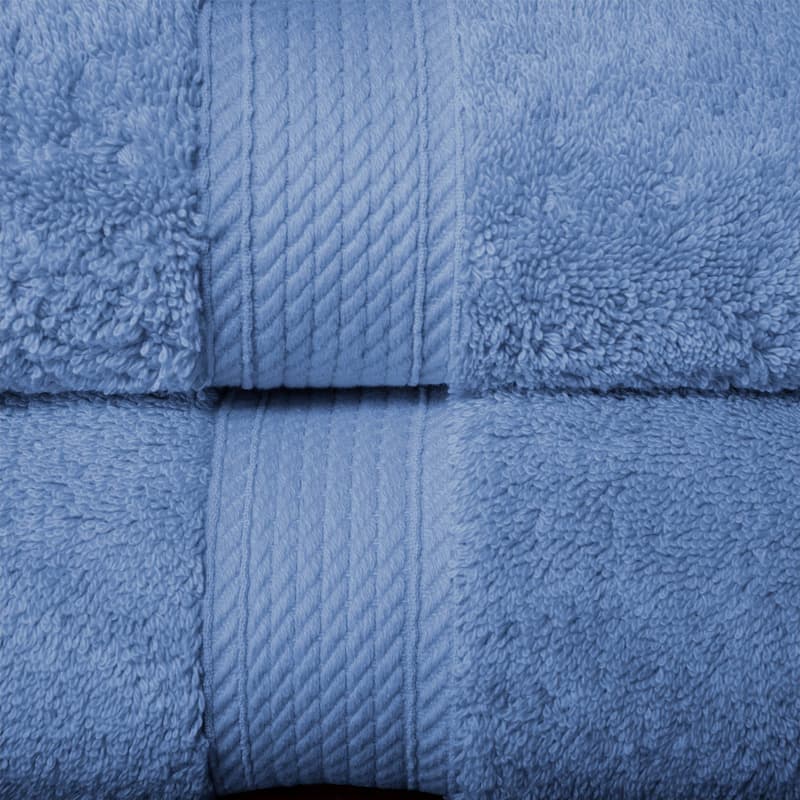 Superior Egyptian Cotton Pile Heavyweight Bath Towel Set of 2