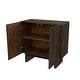 preview thumbnail 8 of 6, Clihome Furniture Wood 2-Door Accent Cabinet