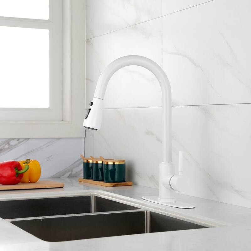 Kitchen Faucet with Pull down Spraye