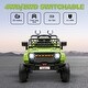 preview thumbnail 15 of 28, 12V 4x4 Kids Ride On Truck with Back Trailer, Switchable 2WD/4WD, Remote Control, LED Lights, Music, Red
