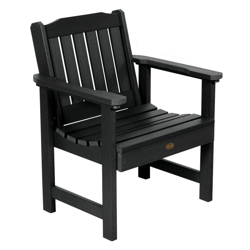 Highwood Commercial Grade Springville Lounge Chair - Black