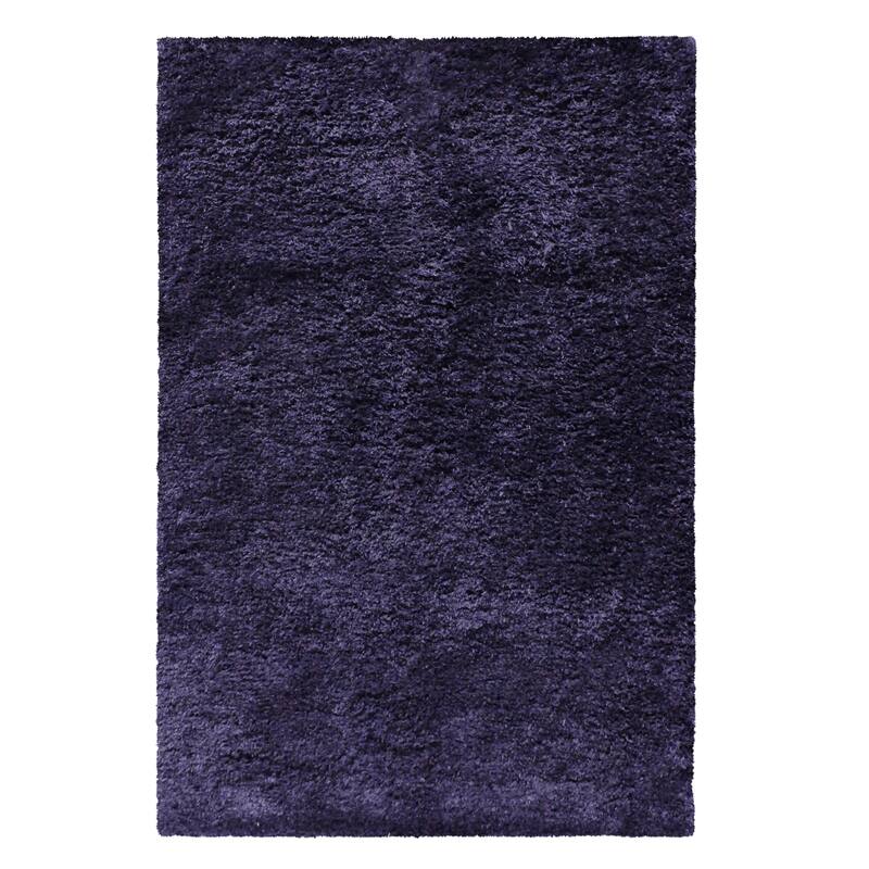 Superior Hand-tufted Plush Solid Shag Indoor Area Rug