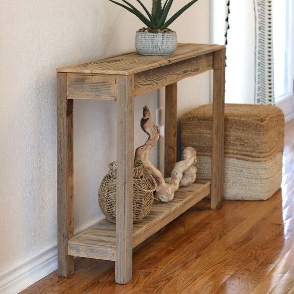 Unfinished entry table sale