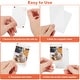 preview thumbnail 6 of 4, Vicyak 12 Pack High Transparency Acrylic Magnetic Photo Frame for Refrigerator - 3.54"L x 2.36"W