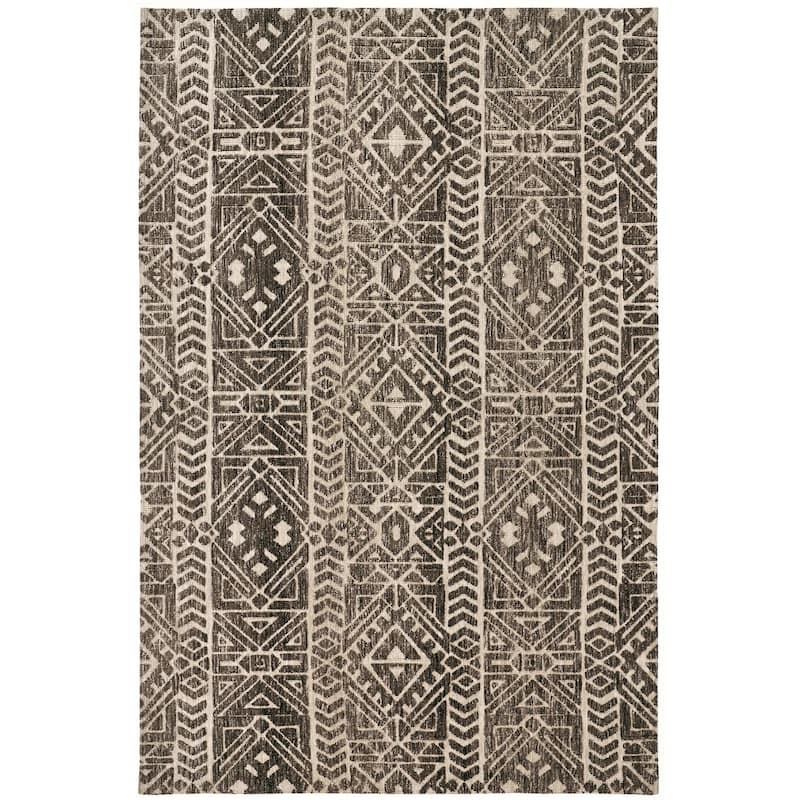 Tirev Stain Resistant Area Rug By HomeRoots - 2' x 3'