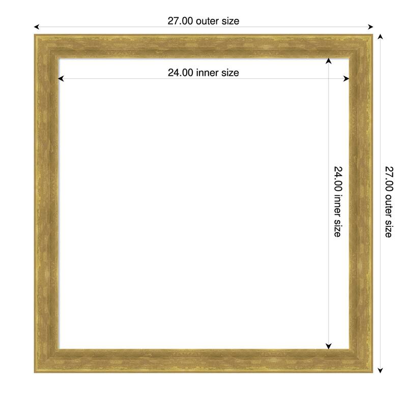 Amanti Art Angled Bronze Framed Dry Erase Magnetic Board