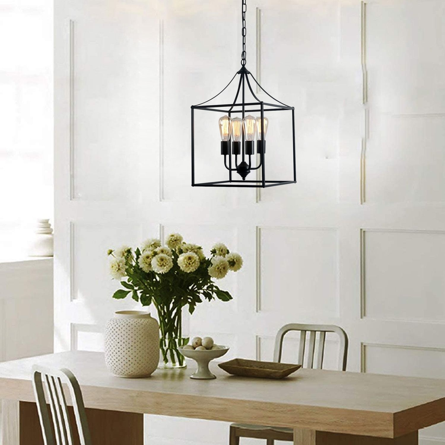 Lantern pendant outlet light