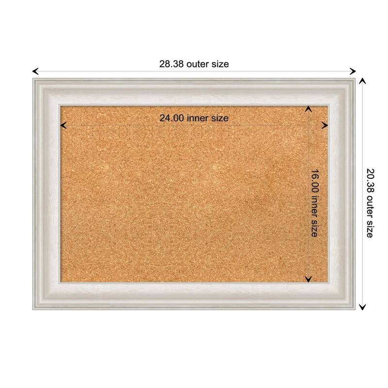 Trio Framed Cork Bulletin Memo Board