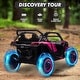 preview thumbnail 22 of 28, 24V Kids Ride On Utv,2-Seater 4WD Off Road Electric Vehicle with Remote Control