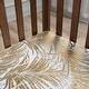 preview thumbnail 1 of 9, Rizzy Home Tropical Leaf Cotton Fitted Cribsheet - 28" X 52"