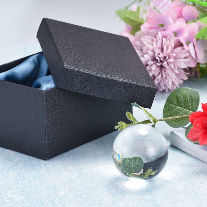 Crystal Ball, K9 Crystal Ball Decorative Ball with Gift Box for Decor - Clear