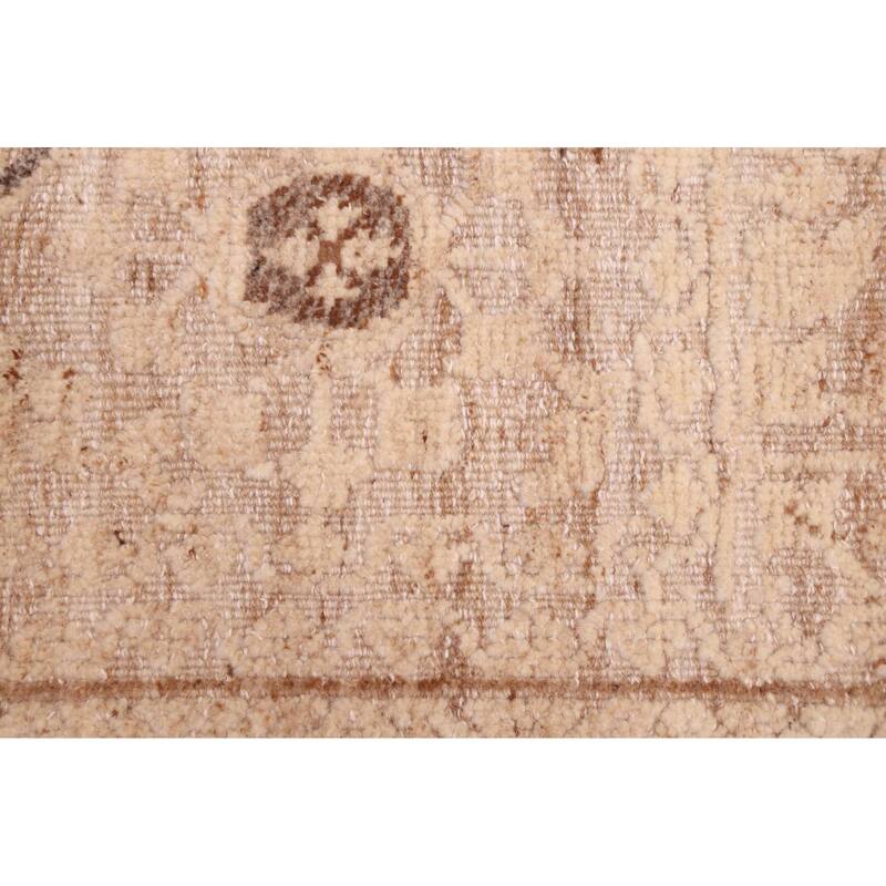 ECARPETGALLERY Hand-knotted Tangier Beige Wool Rug - 8'2 x 10'8