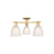 Option Brushed Brass / White