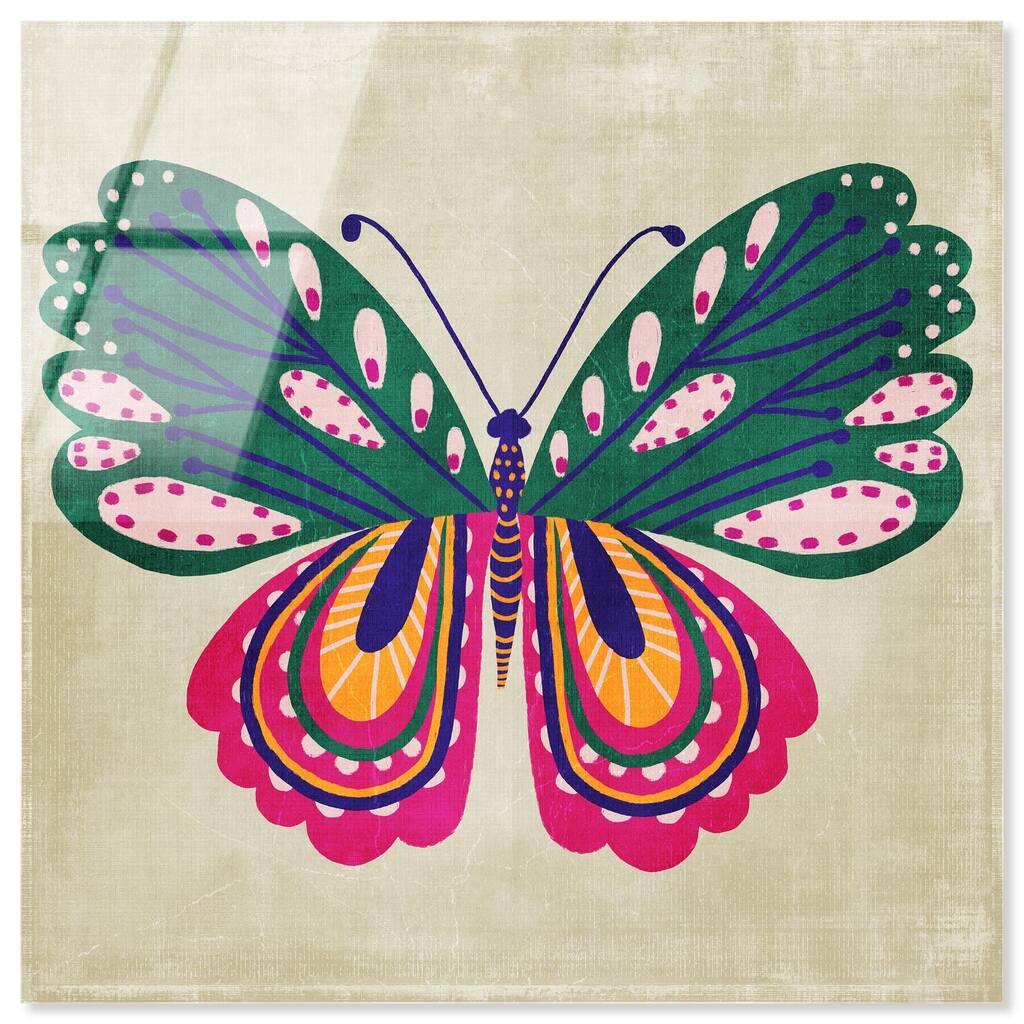 Butterfly Wings Acrylic by Art Remedy, Ready to Hang