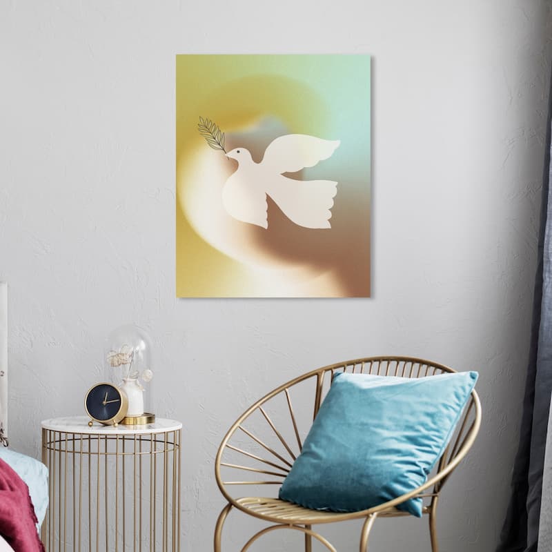 Wynwood Studio Canvas Animals Peaceful Camping Green Modern & Contemporary Wall Art Canvas Print - 20 x 24