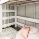 preview thumbnail 4 of 6, Max and Lily Farmhouse Twin-Size High Loft Bed